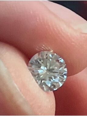 Classic Round Cut White Diamond Solitaire